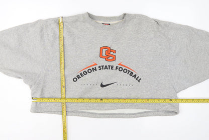 Nike Team Oregon State Women’s Grey L Pullover Football Sweatshirt