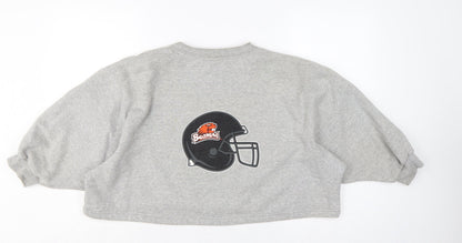 Nike Team Oregon State Women’s Grey L Pullover Football Sweatshirt