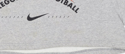 Nike Team Oregon State Women’s Grey L Pullover Football Sweatshirt