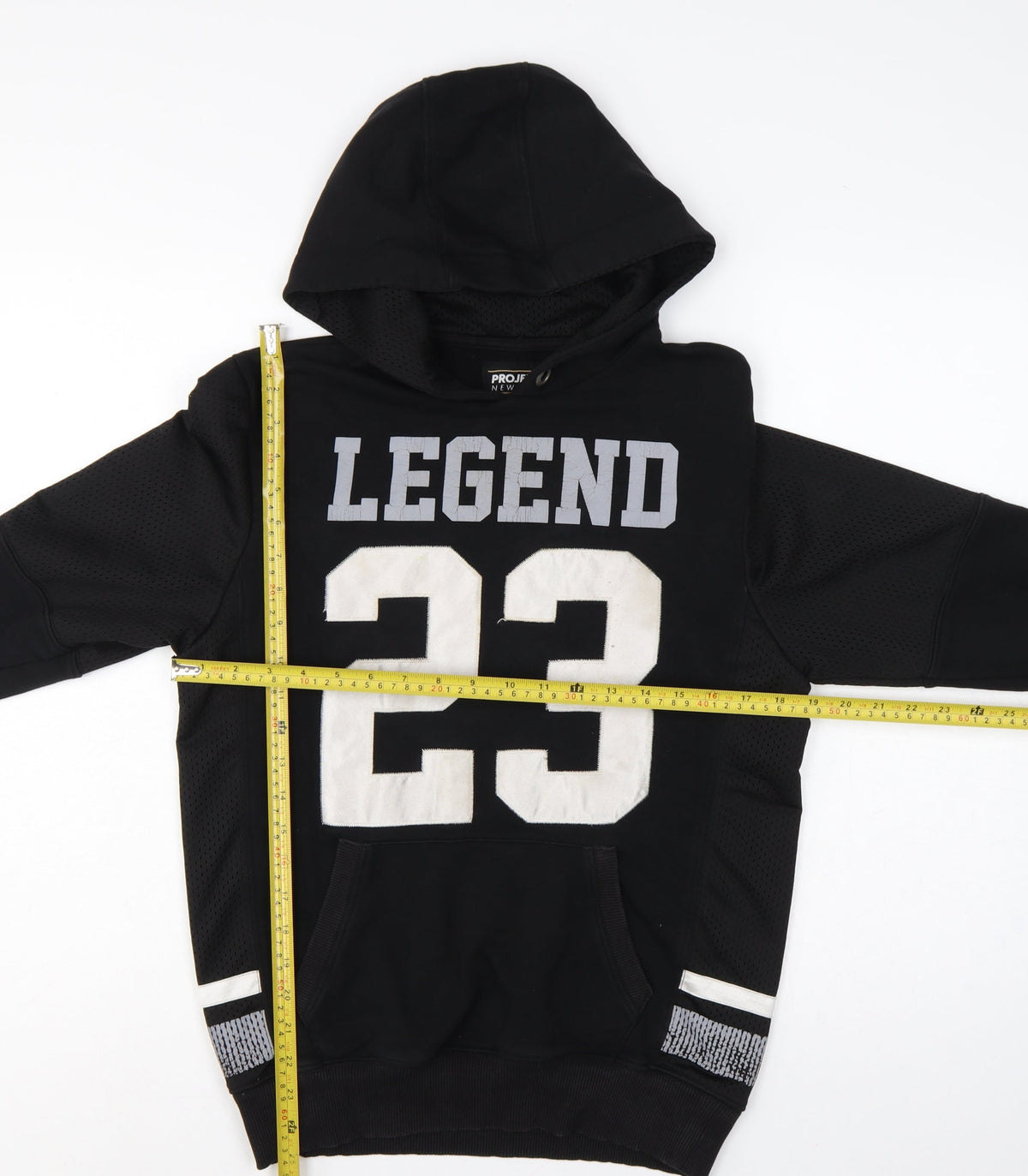 PROJEKTS New York Men’s Black Small Legend 23 Graphic Pullover Hoodie