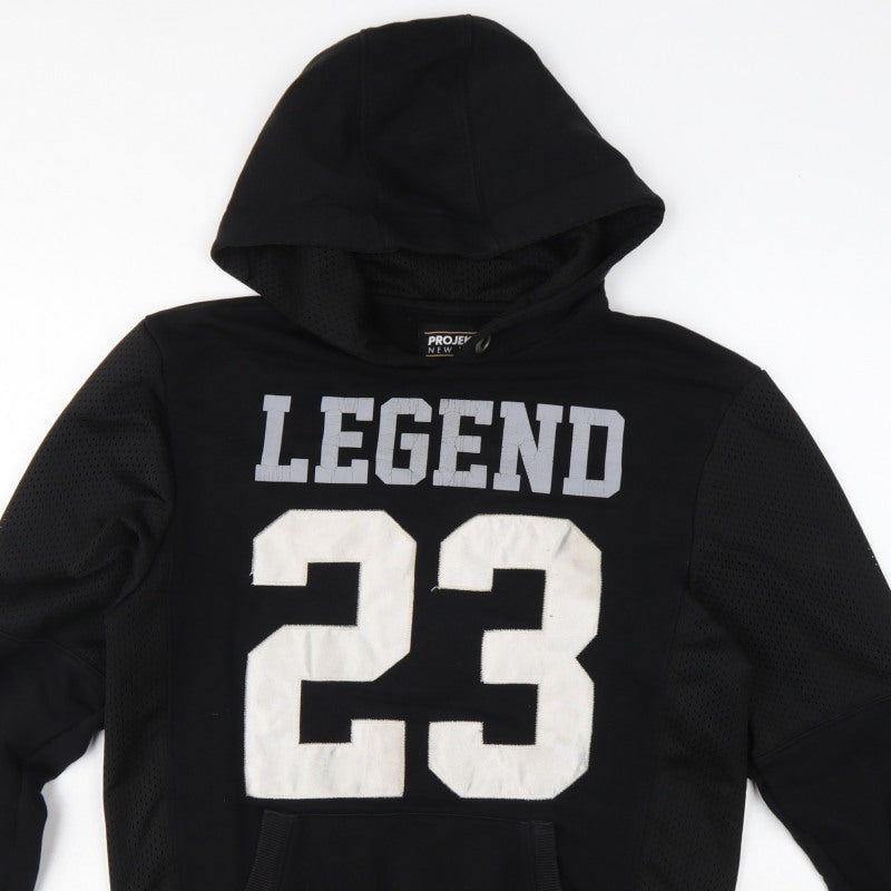 PROJEKTS New York Men’s Black Small Legend 23 Graphic Pullover Hoodie