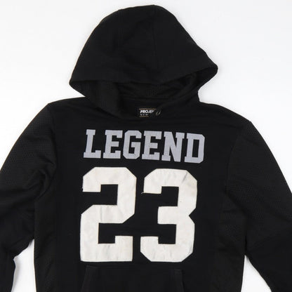 PROJEKTS New York Men’s Black Small Legend 23 Graphic Pullover Hoodie