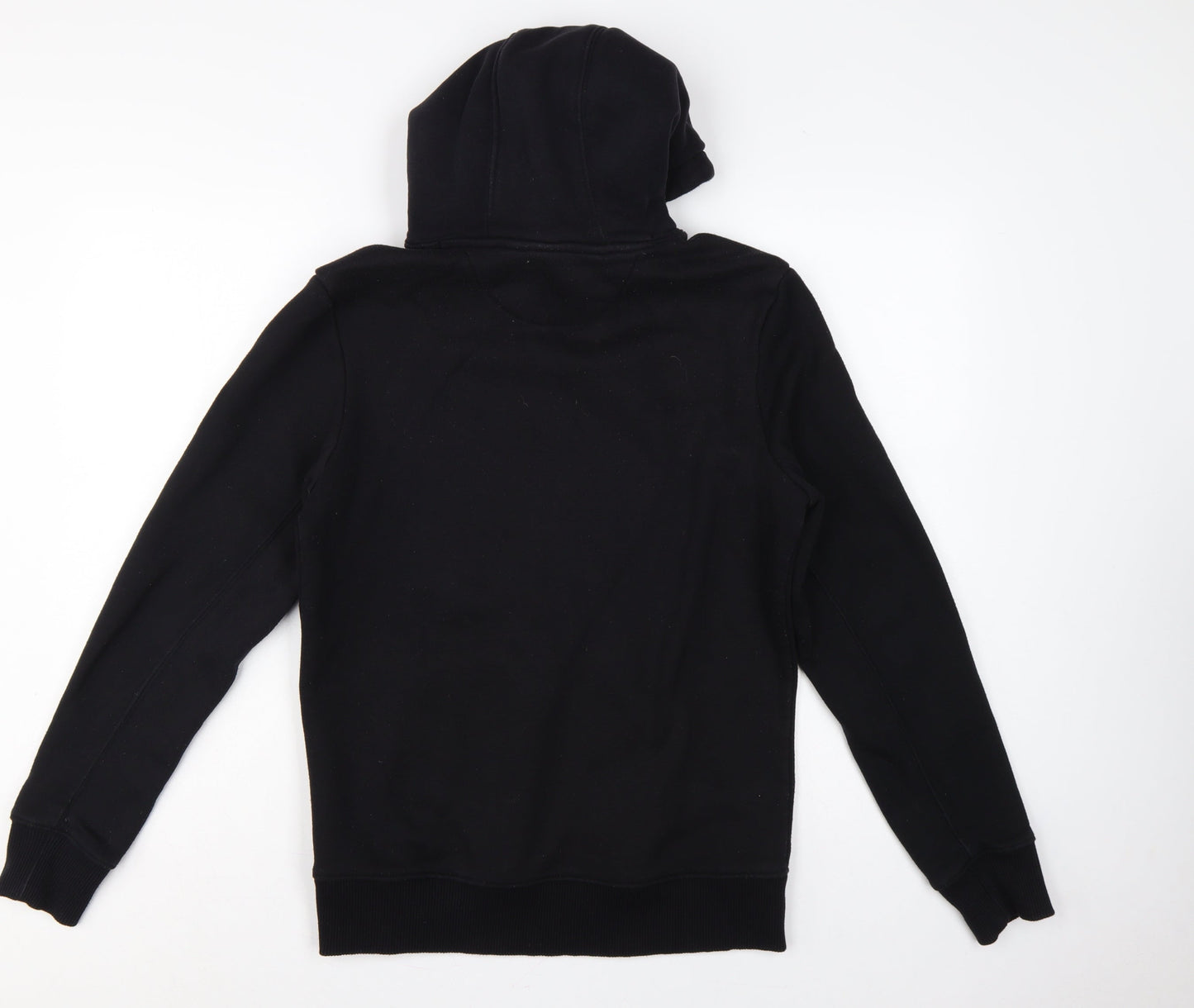 SoulCal & Co Men’s Black S Pullover Hoodie Logo Pocket Drawstring