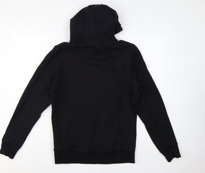 SoulCal & Co Men’s Black S Pullover Hoodie Logo Pocket Drawstring