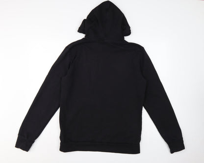 Rise Men’s Black Medium Pullover Logo Graphic Hoodie