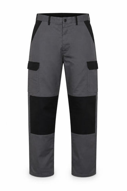 Proluxe Men’s Grey 36T Cargo Work Trousers Straight Leg Pockets