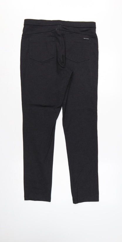 DKNY Jeans Women’s Black M Herringbone Stretch Pocket Leggings