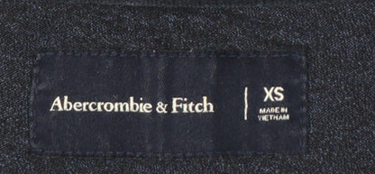 Abercrombie & Fitch Men’s Blue XS Logo Graphic Long Sleeve T-Shirt