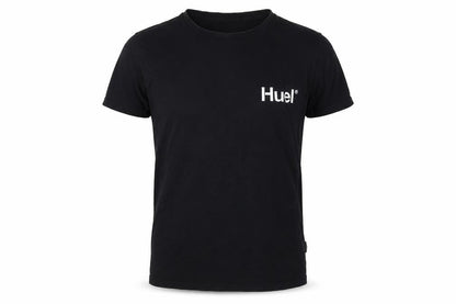 Huel Men’s Black M Slim Fit Logo Graphic Crew Neck Stretch T-Shirt