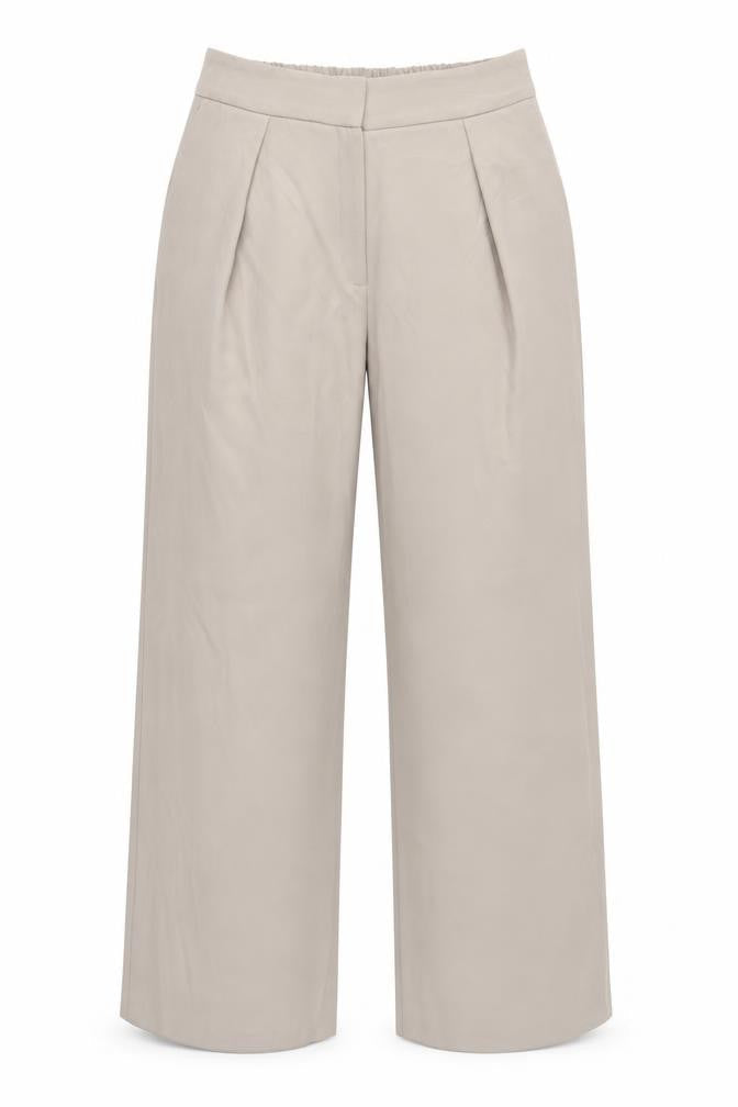River Island Women Beige UK 14 Tall Straight Tailored Trousers