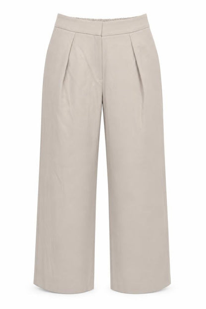 River Island Women Beige UK 14 Tall Straight Tailored Trousers