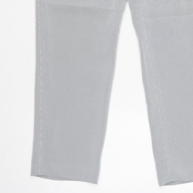 Precis Petite Women Grey Check Tailored Dress Trousers UK 14