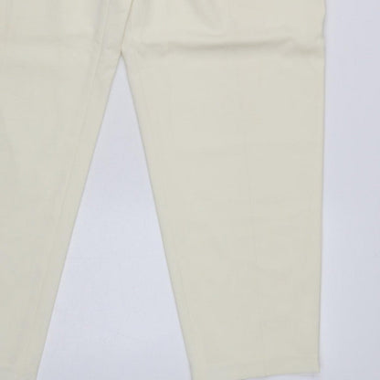 Basler Women Ivory UK 22 Tapered Dress Trousers Smart Workwear