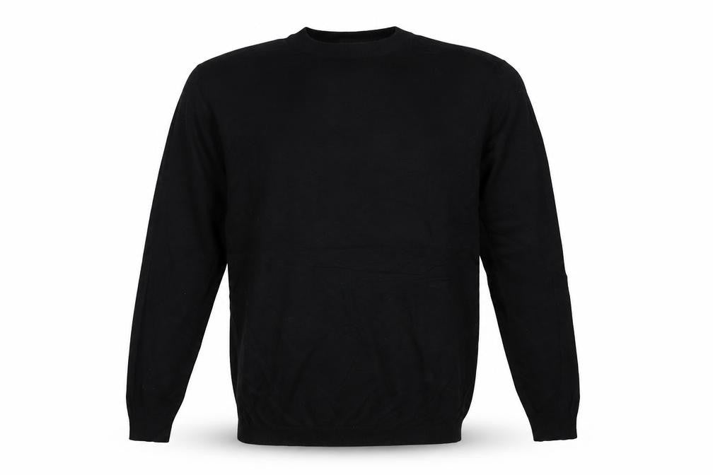 Zara Men’s Black Size S Crew Neck Knit Pullover Jumper