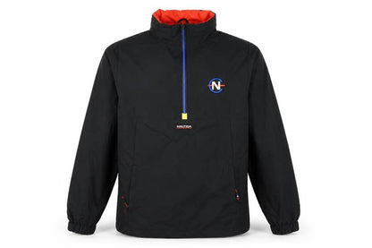 Nautica Competition Men's Black M Anorak 1/4 Zip Lined Jacket