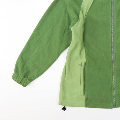 Cotton Traders Men’s Green S Fleece Full Zip Outdoor Jacket