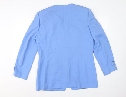 Bianca Women’s Blue UK 12 Long Tailored 5 Button Blazer