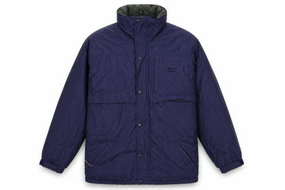 Northern Elements Men’s Blue L Hooded Insulated Nylon Parka Jacket