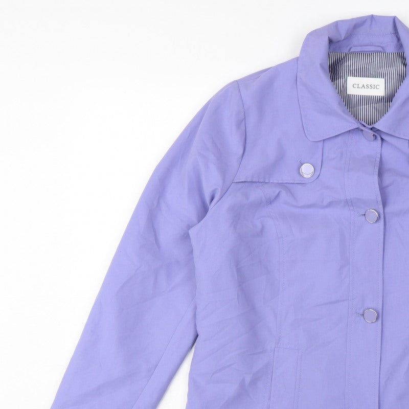 Marks and Spencer Women’s Purple UK 14 Classic Collared Jacket