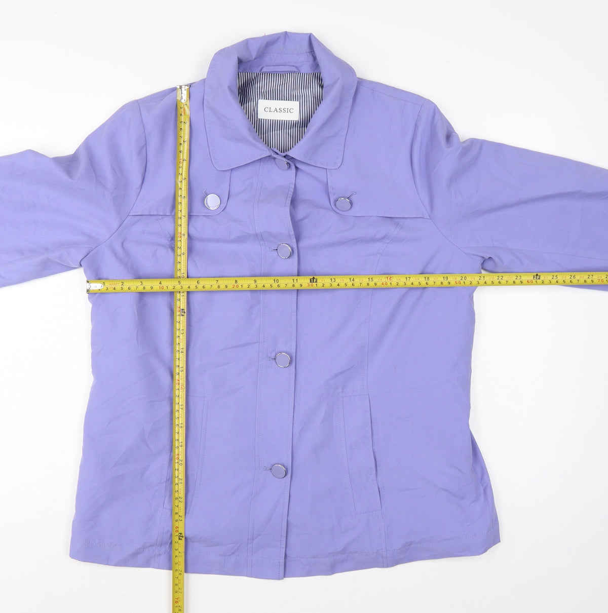 Marks and Spencer Women’s Purple UK 14 Classic Collared Jacket