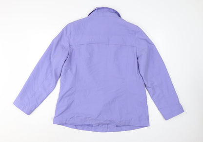 Marks and Spencer Women’s Purple UK 14 Classic Collared Jacket