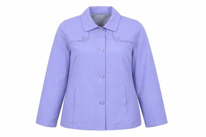 Marks and Spencer Women’s Purple UK 14 Classic Collared Jacket