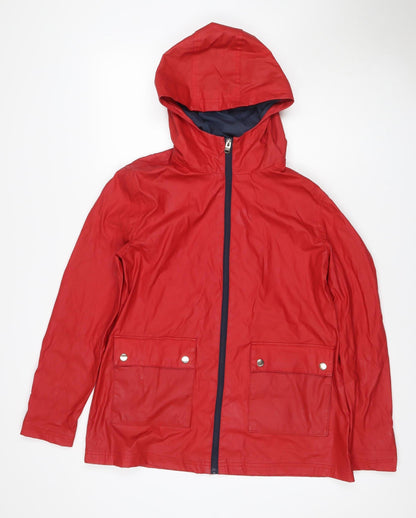 Tokyo Laundry Women’s Red UK 12 Hooded Zip Jacket