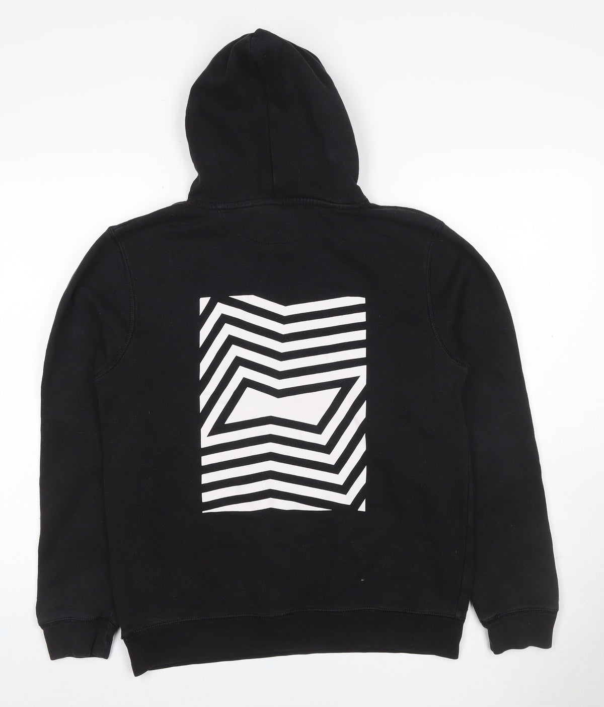 Be a King Men’s Black M Pullover Hoodie Graphic Print