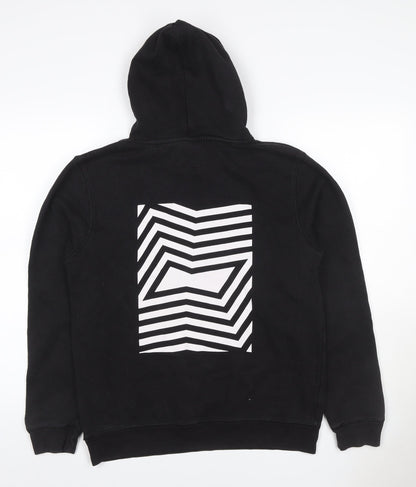 Be a King Men’s Black M Pullover Hoodie Graphic Print