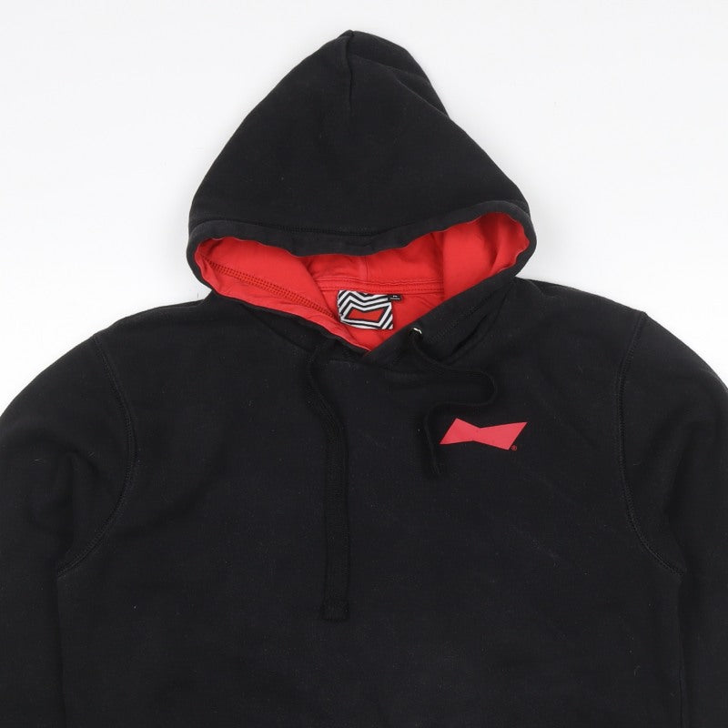 Be a King Men’s Black M Pullover Hoodie Graphic Print