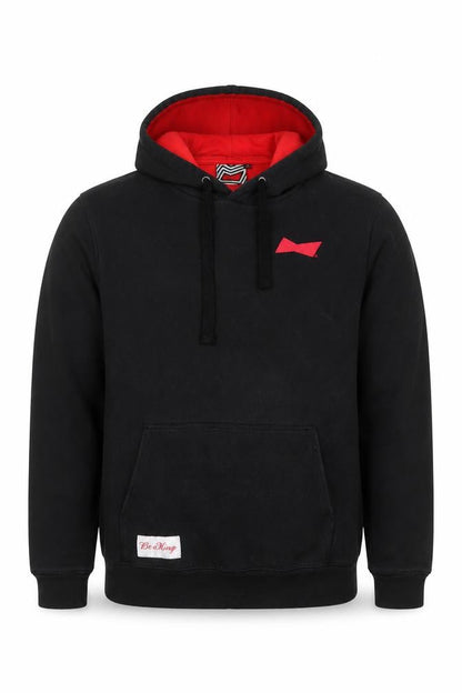 Be a King Men’s Black M Pullover Hoodie Graphic Print