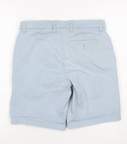 Ben Sherman Men’s Blue Chino Shorts Size 32 Cotton Stretch