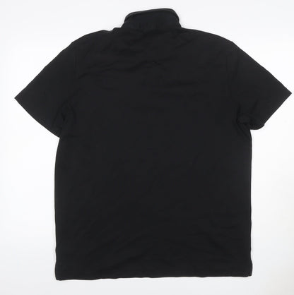 Polo Ralph Lauren Men’s Black L Pima Soft Touch Cotton Polo