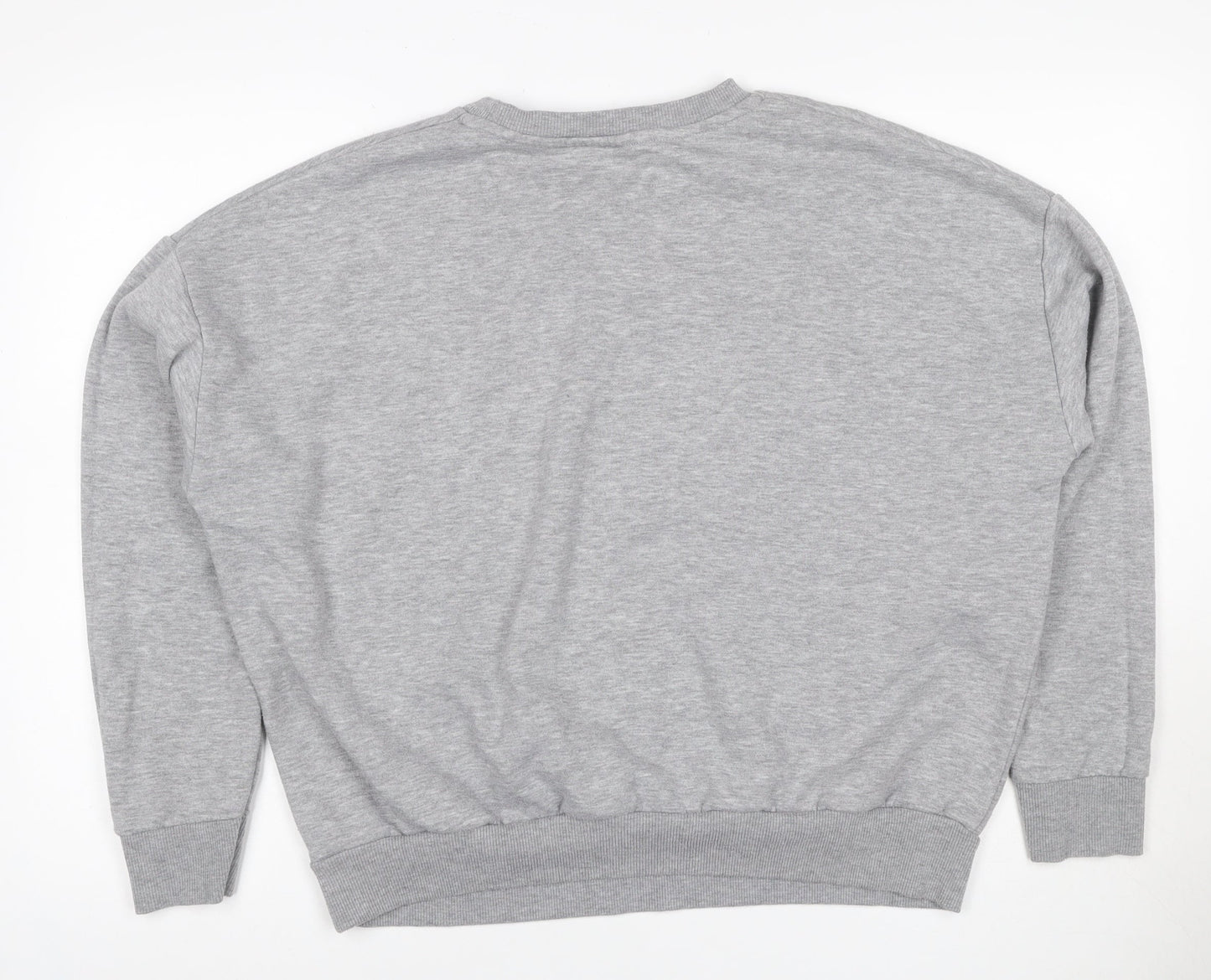 Primark Women Grey M Sex Education Graphic Print Pullover Sweatshirt