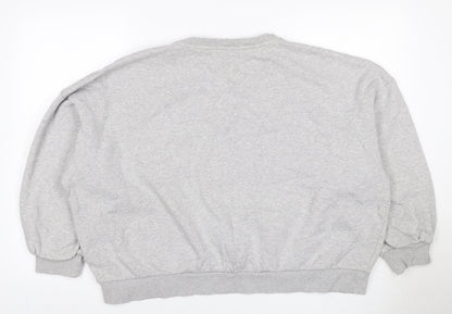 H&M Women Grey XL Jacksonville Jaguars NFL Graphic Pullover Sweatshirt