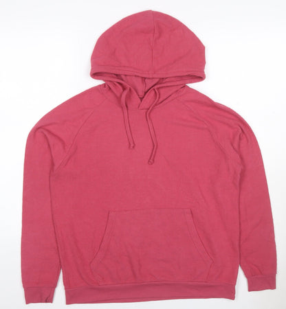 Gypsy Soul Women’s Pink Pullover Hoodie Snake Floral Graphic Drawstring
