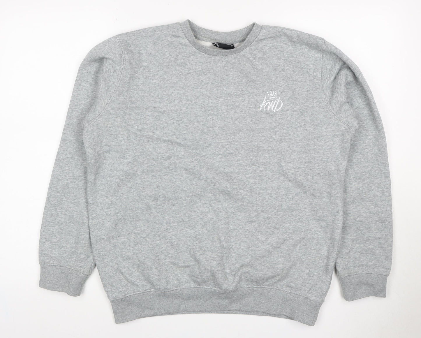 King Will Dream Boys Grey 14-15 Years Pullover Logo Sweatshirt