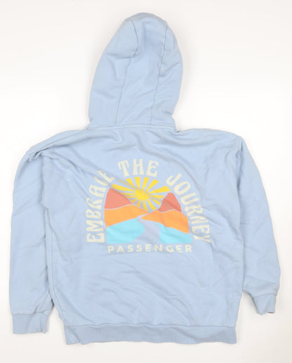 Passenger Women’s Blue XS Pullover Hoodie Graphic Print