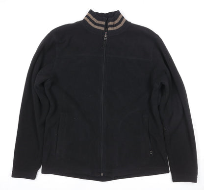 Cedarwood State Men’s Black M Fleece Full Zip Basic Jacket