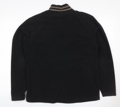 Cedarwood State Men’s Black M Fleece Full Zip Basic Jacket