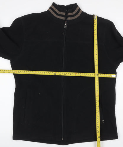 Cedarwood State Men’s Black M Fleece Full Zip Basic Jacket