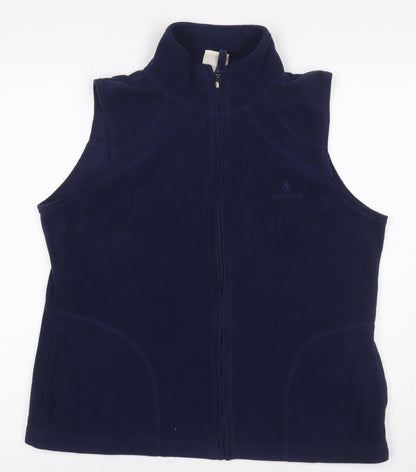 Olympus Sport Women’s Blue Size 16 Fleece Full Zip Outdoor Waistcoat