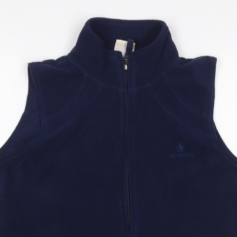 Olympus Sport Women’s Blue Size 16 Fleece Full Zip Outdoor Waistcoat