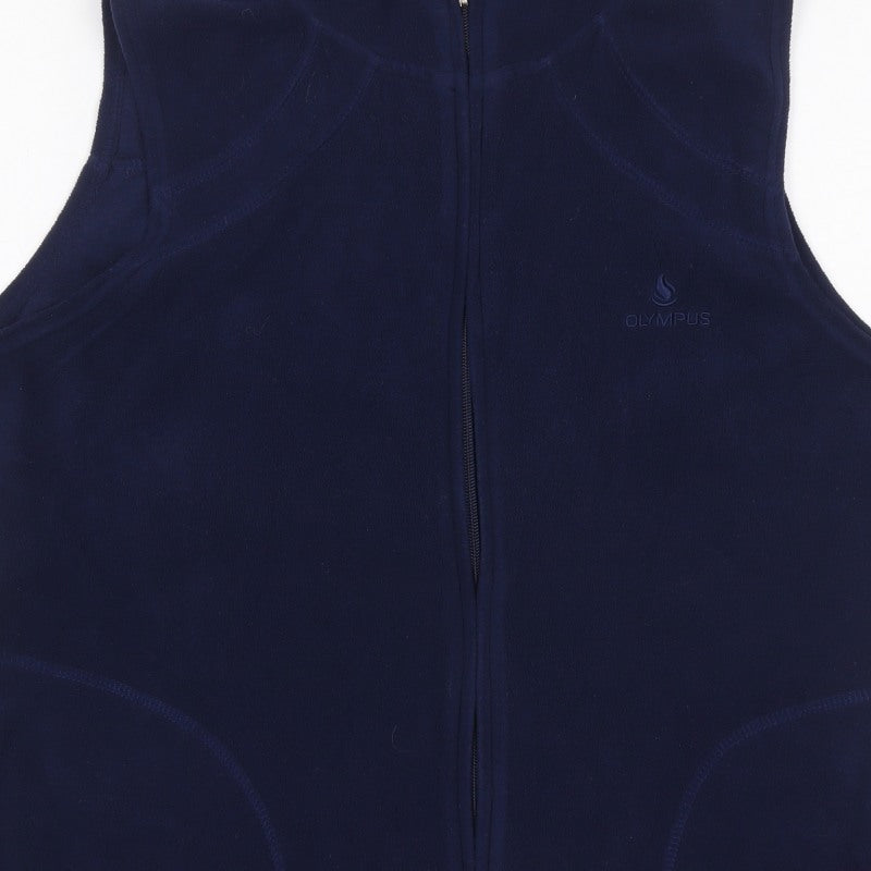 Olympus Sport Women’s Blue Size 16 Fleece Full Zip Outdoor Waistcoat