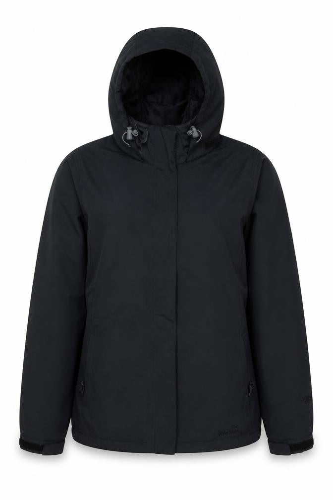 Peter Storm Women’s Black Size 14 Hooded Outdoor Full Zip Jacket