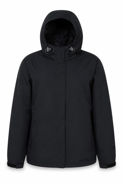Peter Storm Women’s Black Size 14 Hooded Outdoor Full Zip Jacket