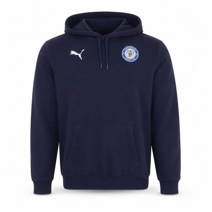 Puma Men’s Blue L Stockport County FC Pullover Hoodie Football