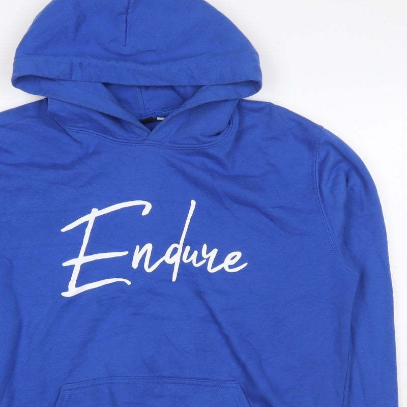 Endure Performance Men’s Blue XL Pullover Graphic Print Hoodie