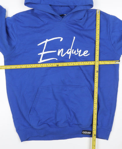 Endure Performance Men’s Blue XL Pullover Graphic Print Hoodie