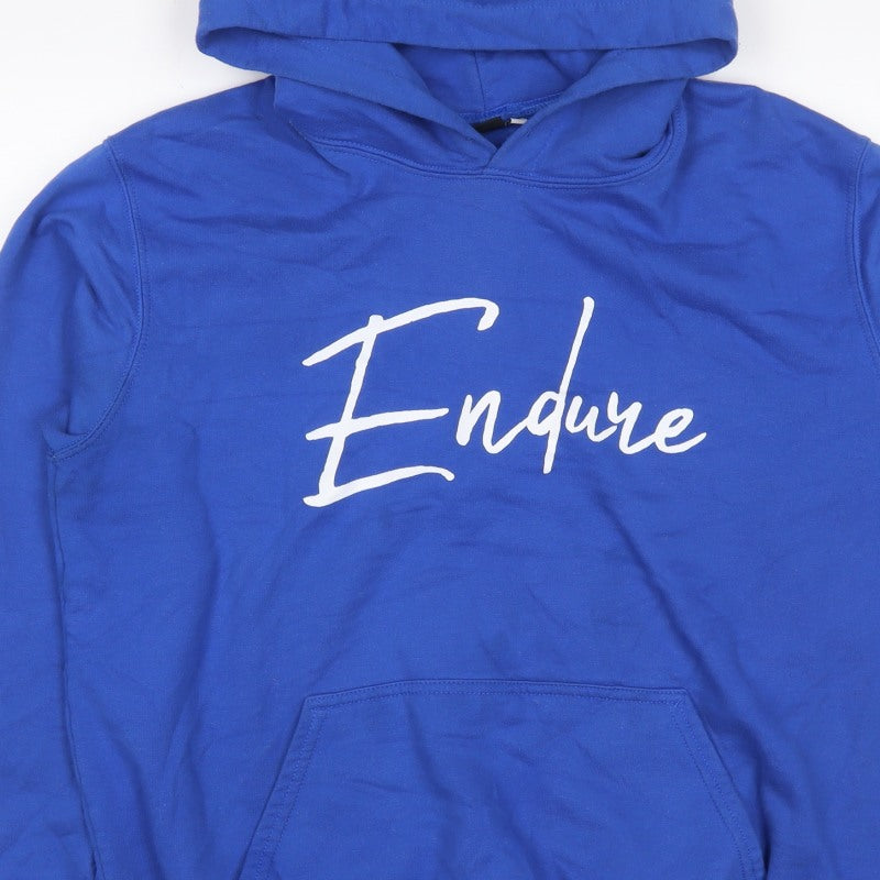 Endure Performance Men’s Blue XL Pullover Graphic Print Hoodie